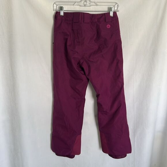 Marmot Kids Snowboarding Pants Size Large Ski Snow Girls Winter Plum Purple - Picture 8 of 9